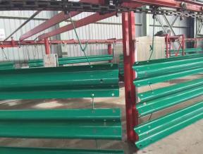 護(hù)欄噴粉流水線